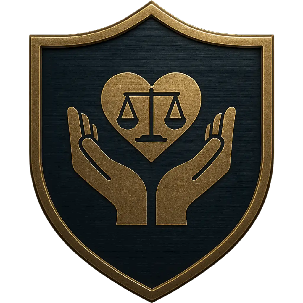 Blason Litiges sur la garde d'enfants Icône représentatif du service d'accompagnement pour résoudre les Litiges sur la garde d’enfants à Toulouse - Perceval Investigations