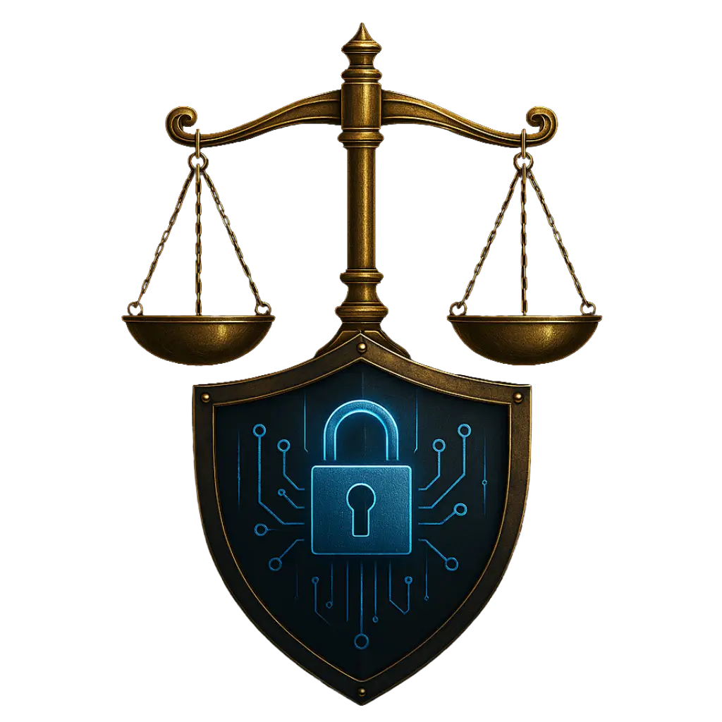 Icône de protection Perceval Investigations Icône représentative de la protection qu'octroie l'agence Perceval Investigations à Toulouse - Détective Privé